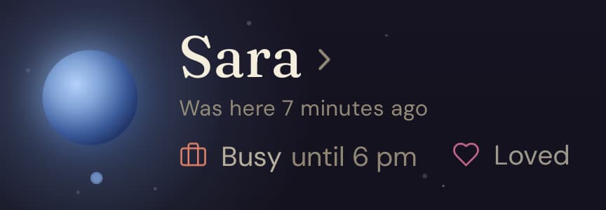 Sara on Lune’s Home: Busy until 6 pm, and Loved.